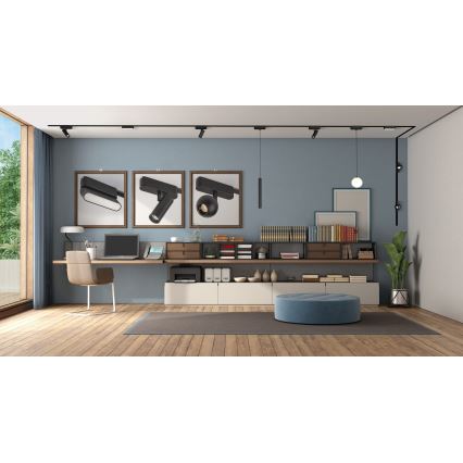 Rabalux - LED Foco para sistema de riel monofásico LED/5W/230V 3000K negro