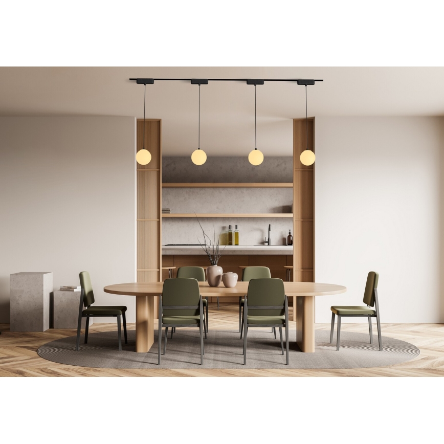 Rabalux - Lámpara de araña LED para sistema de riel monofásico LED/5W/24V 3000K negro