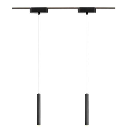 Rabalux - Lámpara LED colgante para sistema de raíles monofásico LED/5W/24V 3000K negro