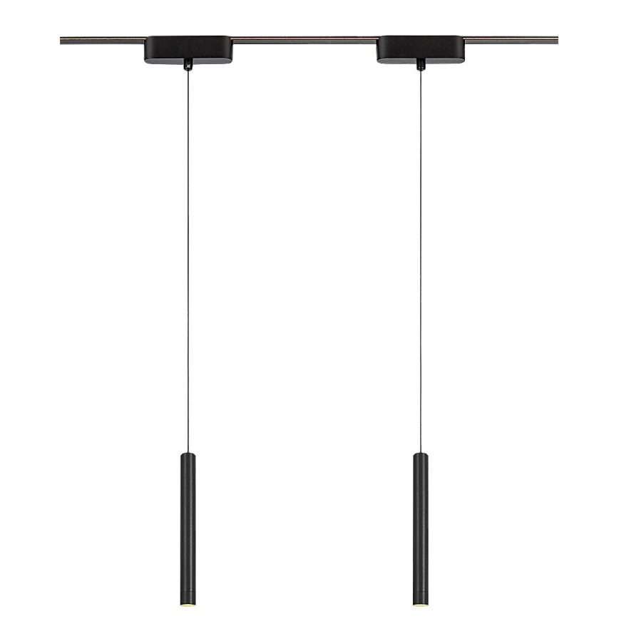 Rabalux - Lámpara LED colgante para sistema de raíles monofásico LED/5W/24V 3000K negro