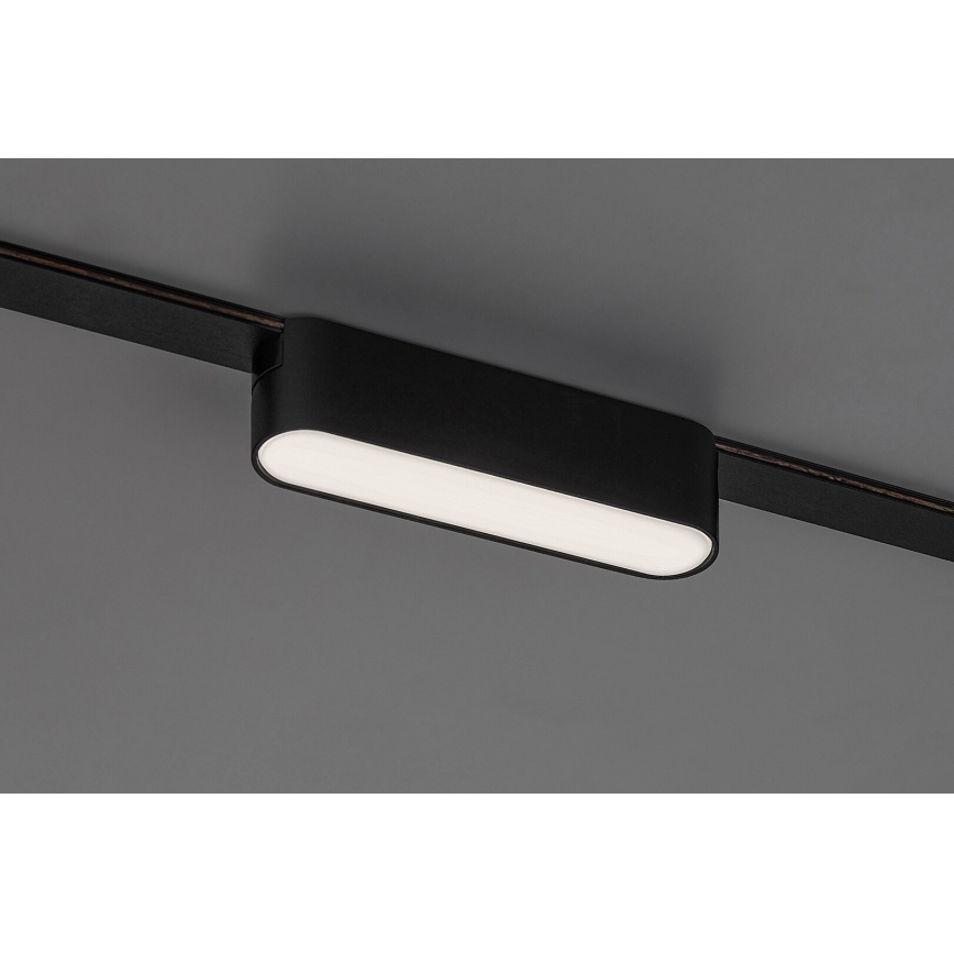 Rabalux - LED Plafón para sistema de raíles monofásico LED/6W/24V 3000K 11,5 cm negro
