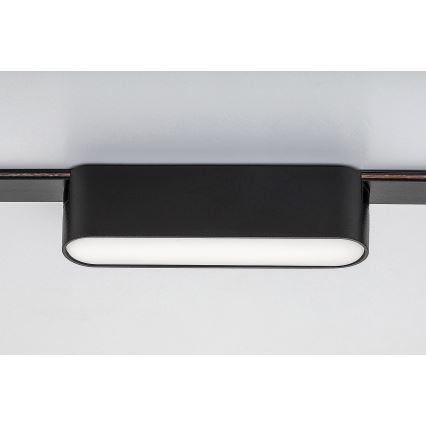 Rabalux - LED Plafón para sistema de raíles monofásico LED/6W/24V 3000K 11,5 cm negro