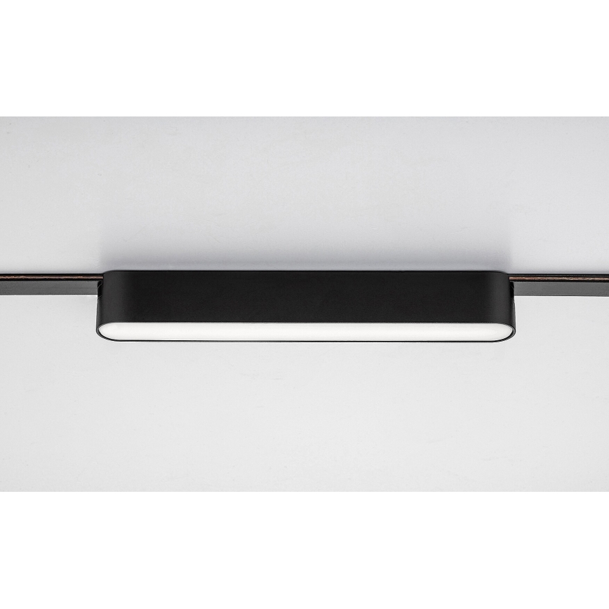 Rabalux - LED Plafón para sistema de raíles monofásico LED/12W/24V 4000K 22 cm negro