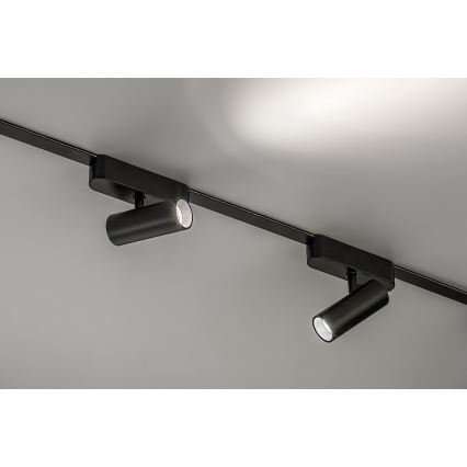Rabalux - LED Foco para sistema de riel monofásico LED/6W/24V 4000K negro