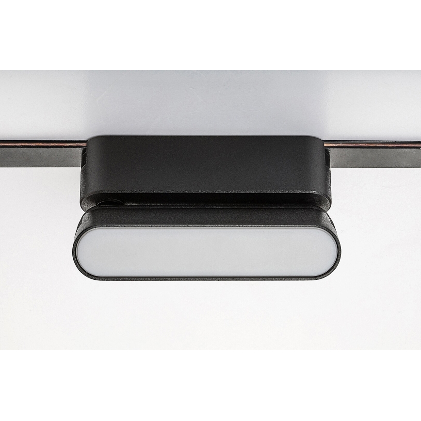 Rabalux - LED Plafón para sistema de raíles monofásico LED/6W/24V 4000K 11,5 cm negro
