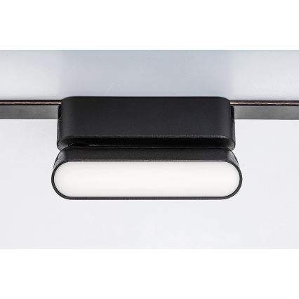 Rabalux - LED Plafón para sistema de raíles monofásico LED/6W/24V 4000K 11,5 cm negro