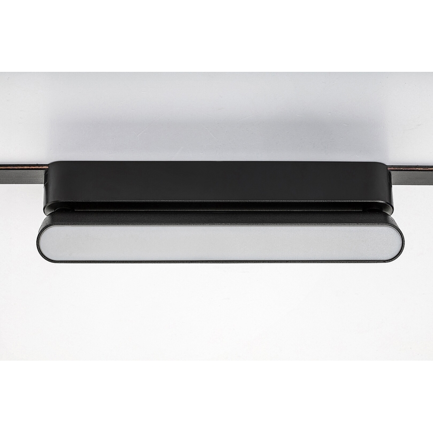 Rabalux - LED Plafón para sistema de raíles monofásico LED/12W/24V 4000K 22 cm negro