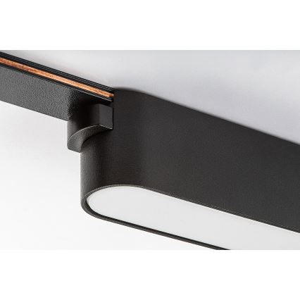 Rabalux - LED Plafón regulable para sistema de raíles monofásico LED/6W/24V 2700-5500K Wi-Fi Tuya 11,5 cm negro
