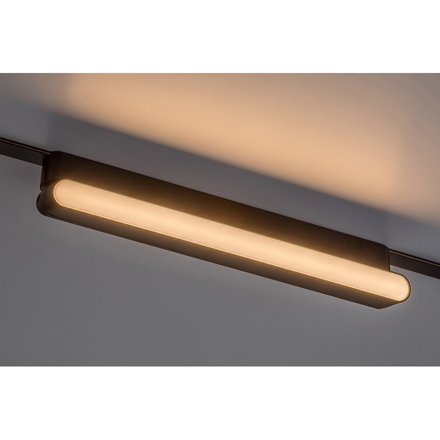 Rabalux - LED Plafón regulable para sistema de raíles monofásico LED/13W/24V 2700-5500K Wi-Fi Tuya 33 cm negro