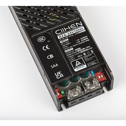 Rabalux - Fuente de alimentación empotrada para luces en sistema de rieles 100W/24V