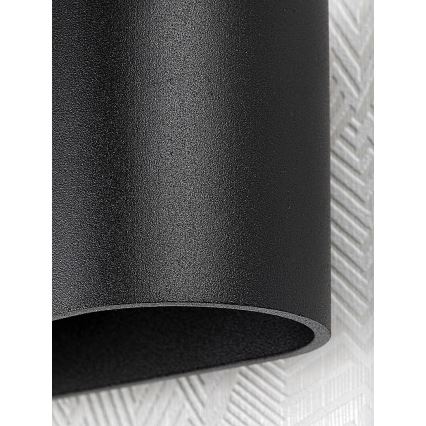 Rabalux - Aplique 1xG9/10W/230V negro