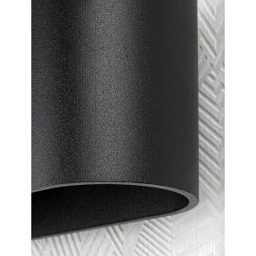 Rabalux - Aplique 1xG9/10W/230V negro