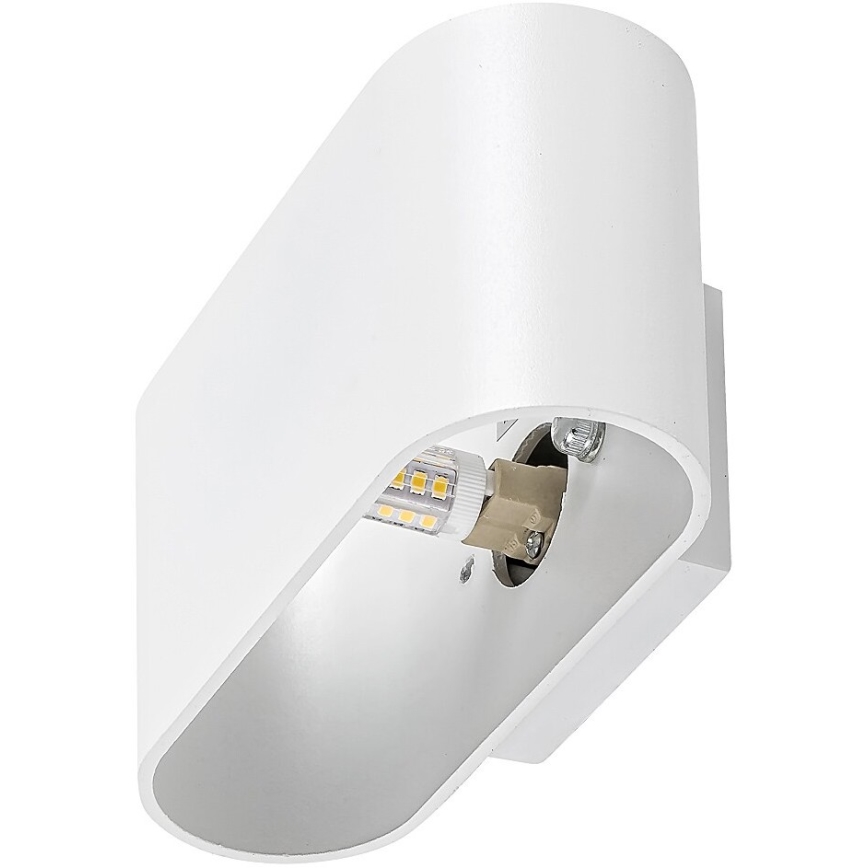 Rabalux - Aplique 1xG9/10W/230V blanco