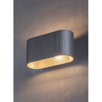 Rabalux - Aplique 1xG9/10W/230V gris