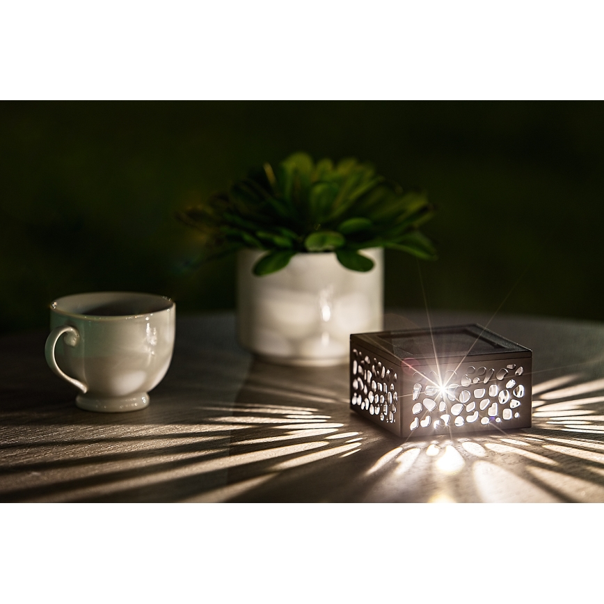 Rabalux - Lámpara solar LED LED/0,5W/1,2V IP44 600 mAh