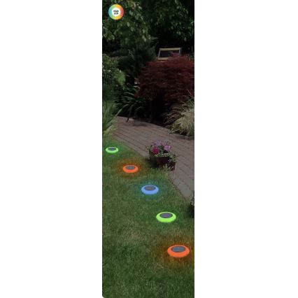 Rabalux - Lámpara solar LED RGB LED/0,6W/3,7V IP65