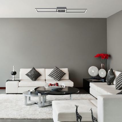 Rabalux - Luminaria de techo LED regulable LED/38W/230V 3000-6500K Wi-Fi Tuya + mando a distancia 20x102 cm