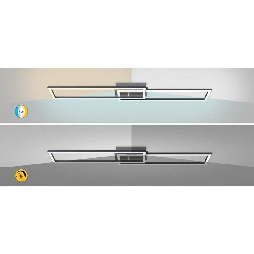 Rabalux - Luminaria de techo LED regulable LED/38W/230V 3000-6500K Wi-Fi Tuya + mando a distancia 20x102 cm