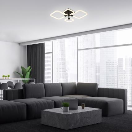 Rabalux - Lámpara de techo LED regulable LED/47W/230V 3000/4000/6000K + mando a distancia 46x54 cm