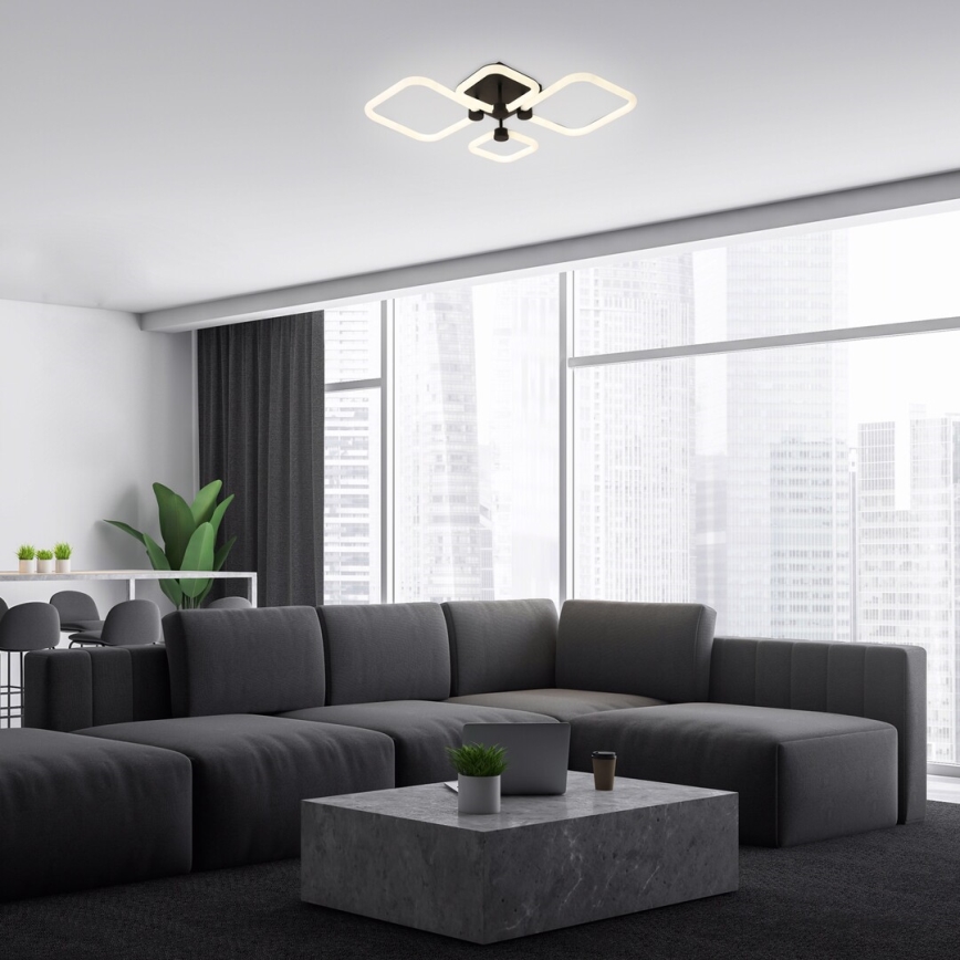 Rabalux - Lámpara de techo LED regulable LED/47W/230V 3000/4000/6000K + mando a distancia 46x54 cm