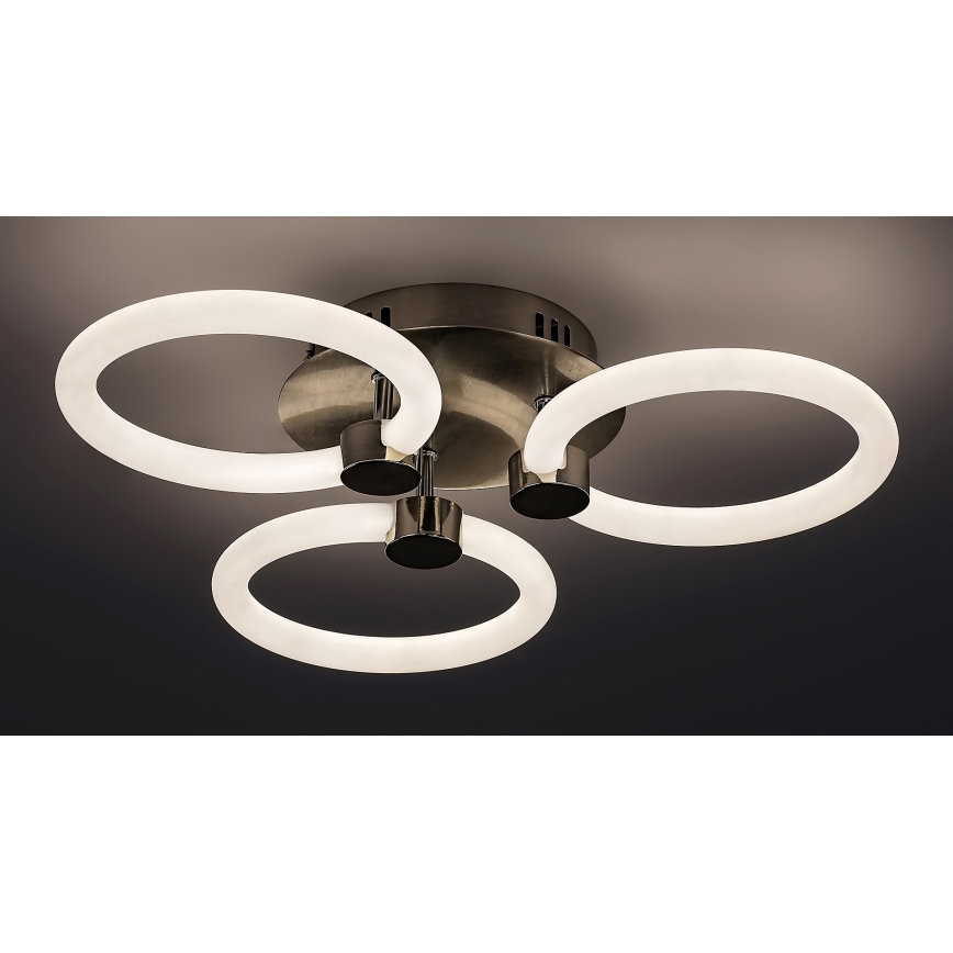 Rabalux - Lámpara de techo LED regulable LED/21W/230V 3000/4000/6000K + mando a distancia, diámetro 41 cm