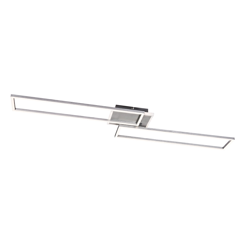 Rabalux - Plafón LED regulable LED/40W/230V 2700-6500K Wi-Fi Tuya cromo mate + control remoto 25x110 cm