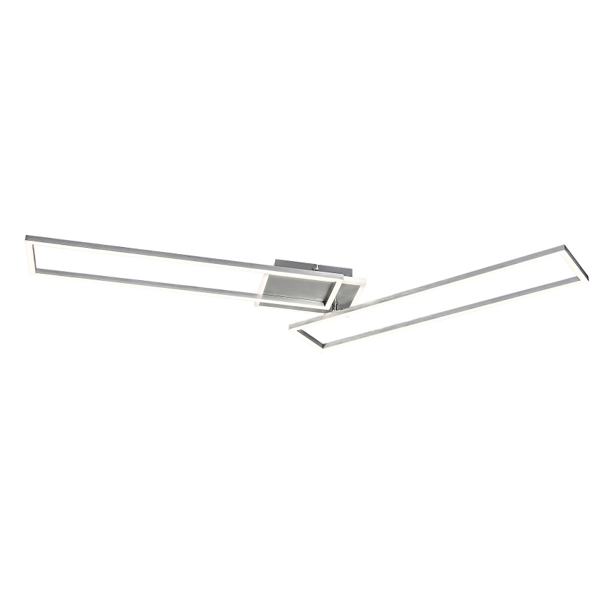 Rabalux - Plafón LED regulable LED/40W/230V 2700-6500K Wi-Fi Tuya cromo mate + control remoto 25x110 cm