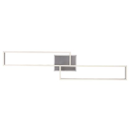 Rabalux - Plafón LED regulable LED/40W/230V 2700-6500K Wi-Fi Tuya cromo mate + control remoto 25x110 cm