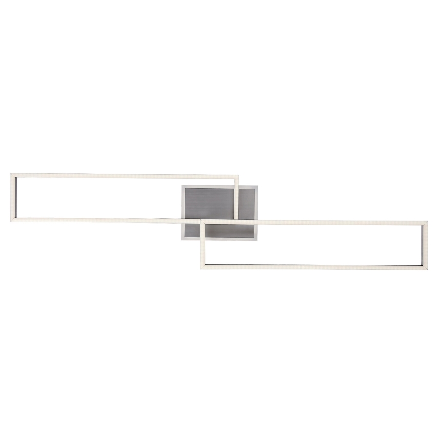 Rabalux - Plafón LED regulable LED/40W/230V 2700-6500K Wi-Fi Tuya cromo mate + control remoto 25x110 cm