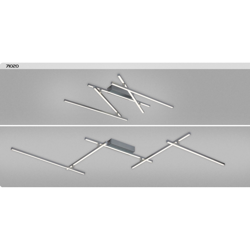 Rabalux - Luminaria de techo LED/40W/230V, 4000 K, largo 178 cm