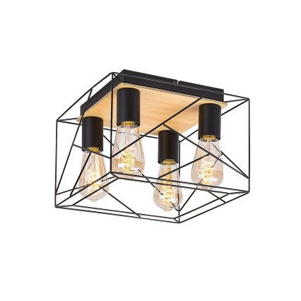 Rabalux - Plafón 4xE27/40W/230V