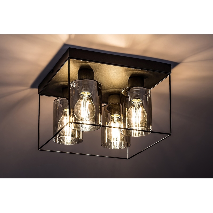 Rabalux - Lámpara de techo 4xE27/25W/230V 30x30 cm