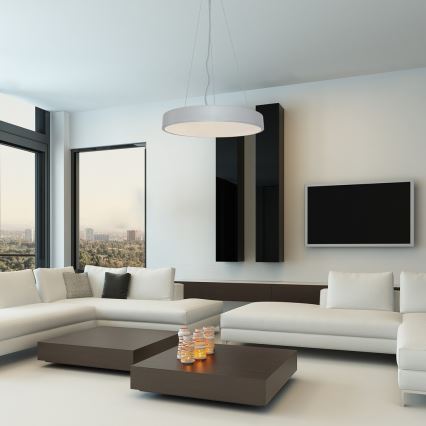 Rabalux - Lámpara LED colgante LED/36W/230V 4000K plata