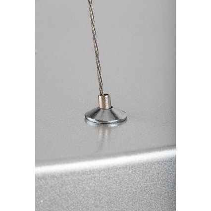 Rabalux - Lámpara LED colgante LED/36W/230V 4000K plata