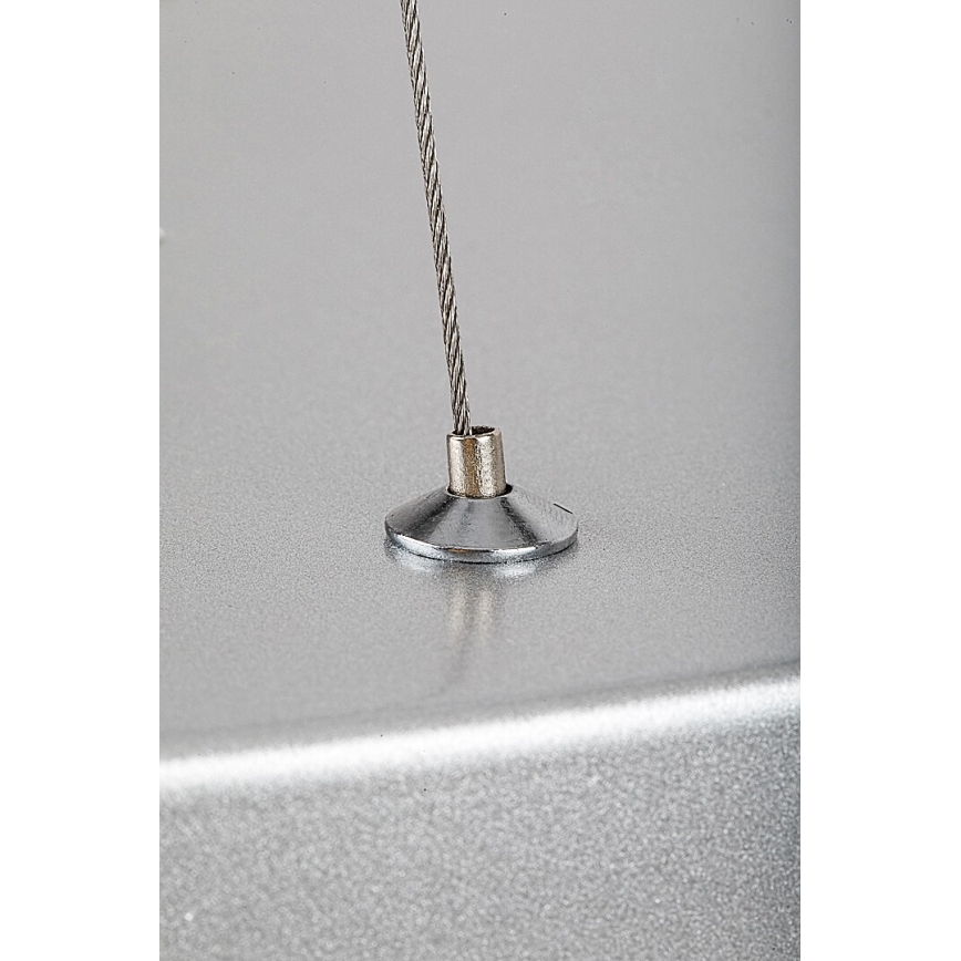 Rabalux - Lámpara LED colgante LED/36W/230V 4000K plata