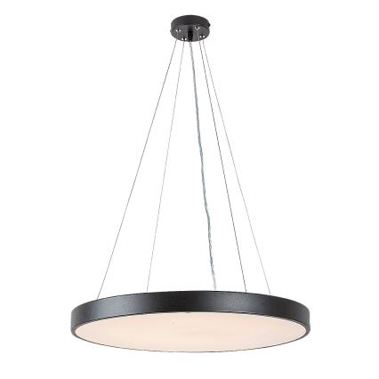 Rabalux - Lámpara de araña LED regulable LED/60W/230V 3000-6000K negro + mando a distancia