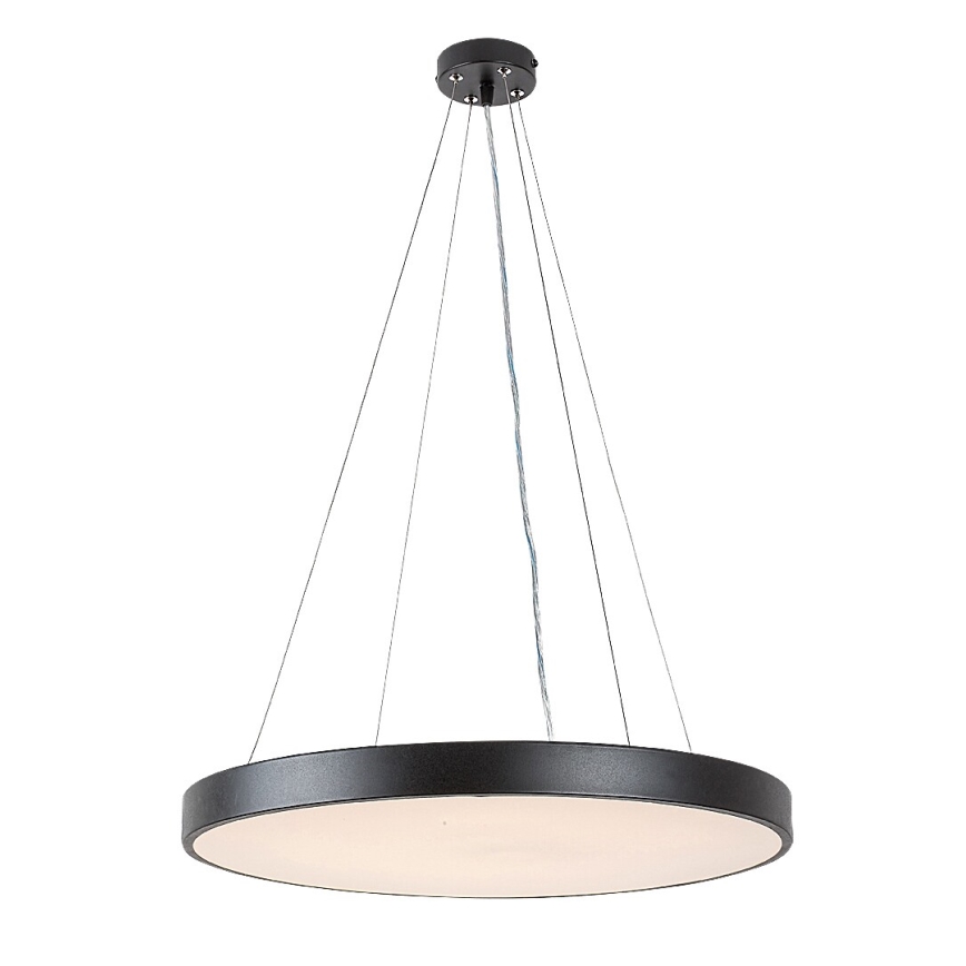 Rabalux - Lámpara de araña LED regulable LED/60W/230V 3000-6000K negro + mando a distancia