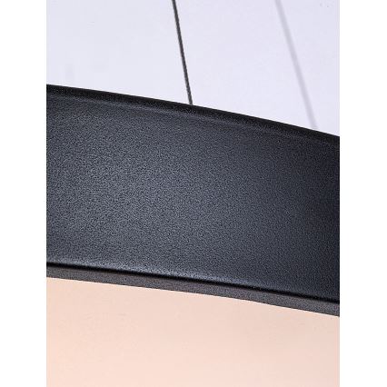 Rabalux - Lámpara de araña LED regulable LED/60W/230V 3000-6000K negro + mando a distancia