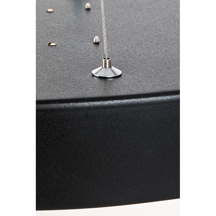 Rabalux - Lámpara de araña LED regulable LED/60W/230V 3000-6000K negro + mando a distancia