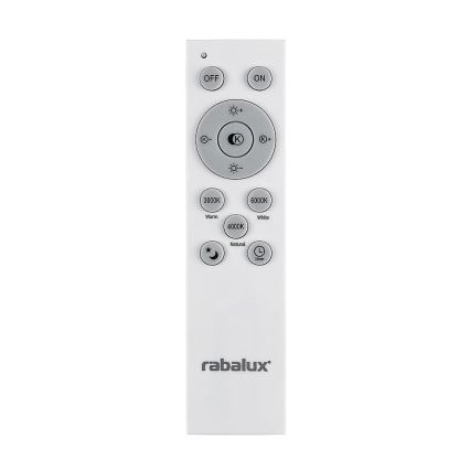 Rabalux - Lámpara de araña LED regulable LED/60W/230V 3000-6000K negro + mando a distancia