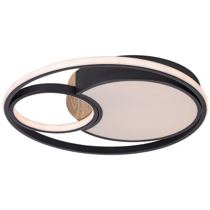 Rabalux - Plafón LED regulable LED/81W/230V 3000K/4000K/6000K + control remoto