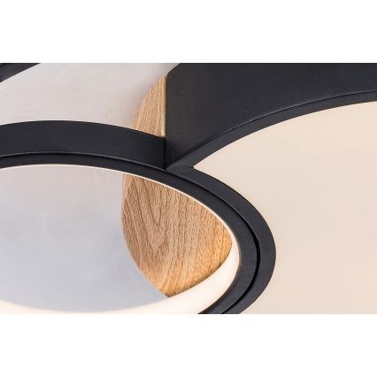 Rabalux - Plafón LED regulable LED/81W/230V 3000K/4000K/6000K + control remoto