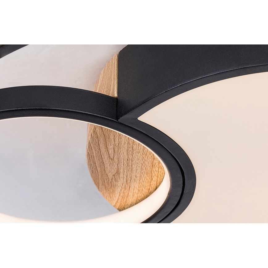 Rabalux - Plafón LED regulable LED/81W/230V 3000K/4000K/6000K + control remoto