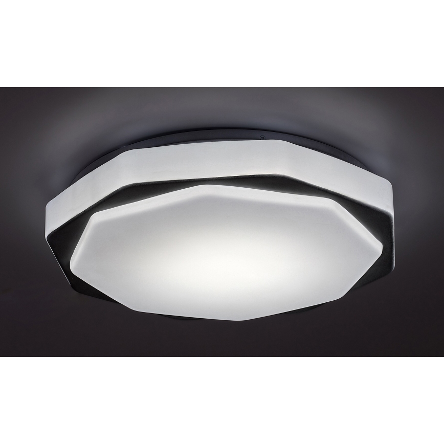 Rabalux - Lámpara de techo LED regulable LED/18W/230V 3000K/4000K/6000K Ø 37 cm + control remoto