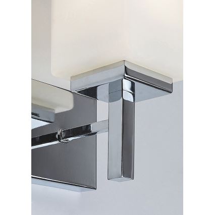 Rabalux - Aplique de baño 1xE14/10W/230V IP44 cromo brillante
