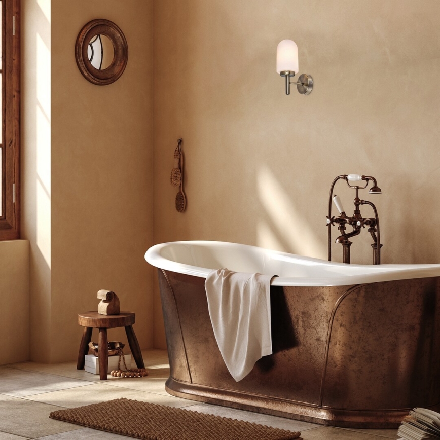 Rabalux - Aplique de baño 1xE14/10W/230V IP44 bronce