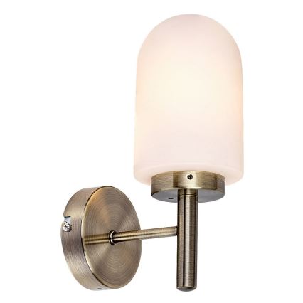 Rabalux - Aplique de baño 1xE14/10W/230V IP44 bronce