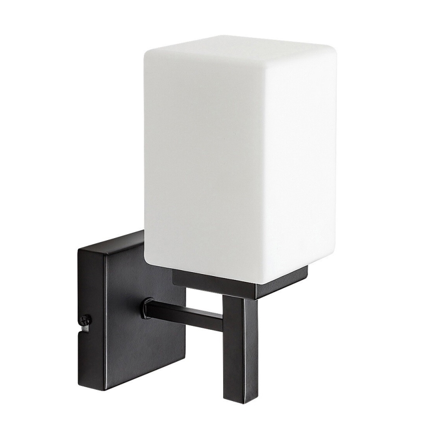 Rabalux - Aplique de baño 1xE14/10W/230V IP44 negro