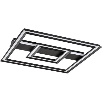 Rabalux - Plafón LED LED/48W/230V 3000K negro