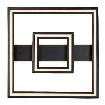 Rabalux - Plafón LED LED/48W/230V 3000K negro